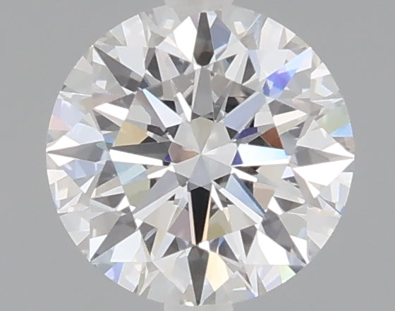 1.08 carat round lab grown diamond D color VVS2 clarity