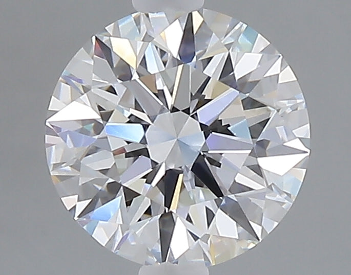 1.56 carat round lab grown diamond D color VVS2 clarity