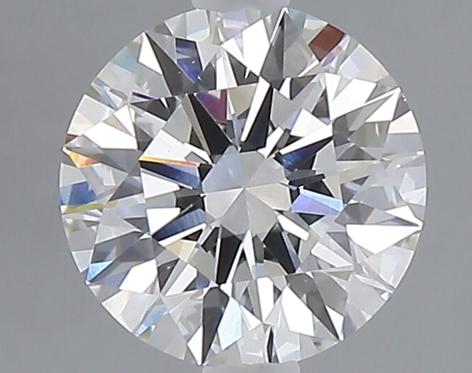 1.56 carat round lab grown diamond E color VVS2 clarity