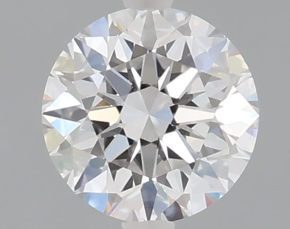 1.06 carat round lab grown diamond D color VVS2 clarity