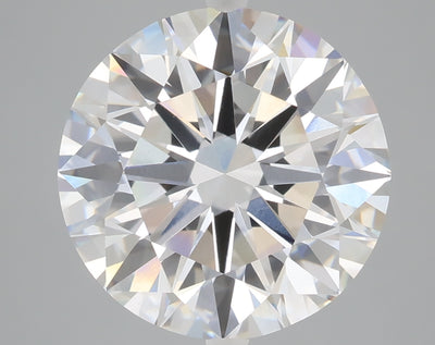 7.00 carat round lab grown diamond F color VVS2 clarity