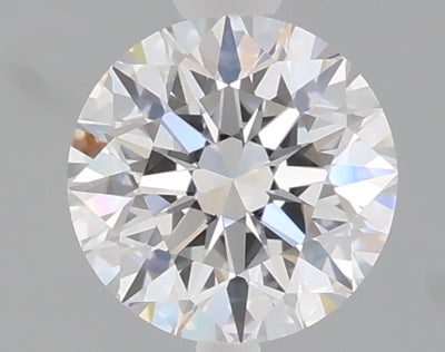 1.08 carat round lab grown diamond D color VVS2 clarity