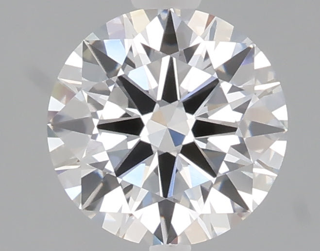1.52 carat round lab grown diamond D color VVS2 clarity