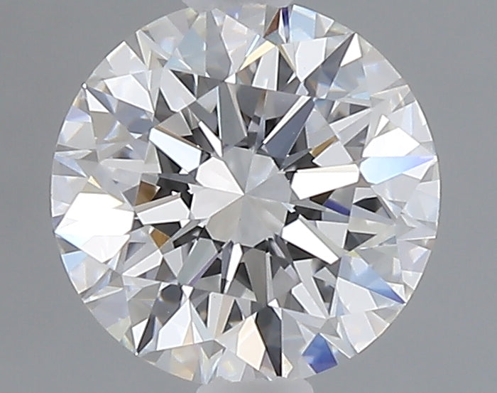 1.10 carat round lab grown diamond E color VVS2 clarity