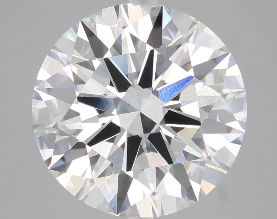 5.03 carat round lab grown diamond F color VS1 clarity