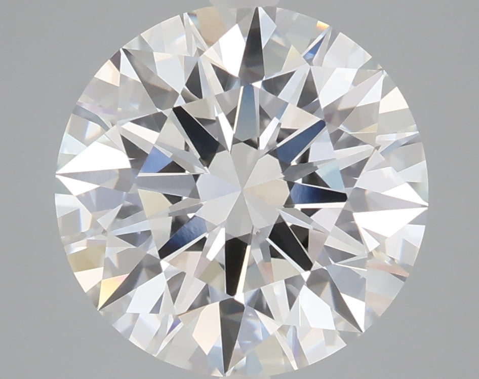 5.07 carat round lab grown diamond F color VS1 clarity