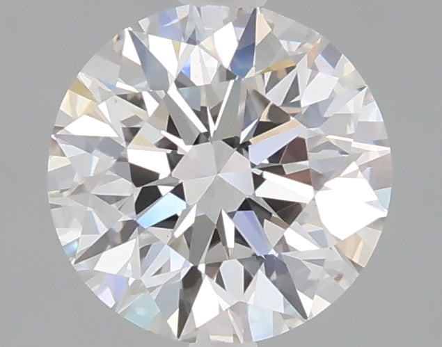 1.57 carat round lab grown diamond D color VVS2 clarity