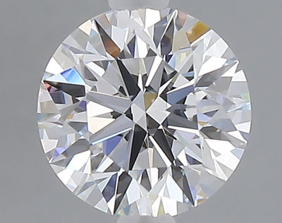 1.51 carat round lab grown diamond D color VVS2 clarity