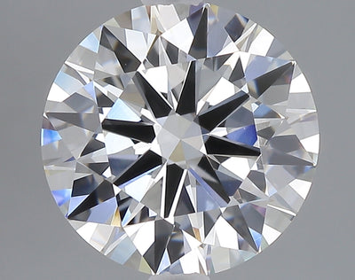 2.51 carat round lab grown diamond F color VS1 clarity
