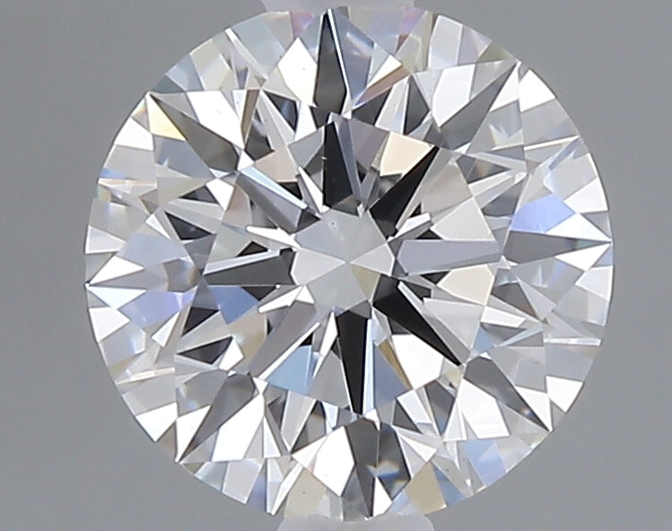 1.08 carat round lab grown diamond D color VS1 clarity