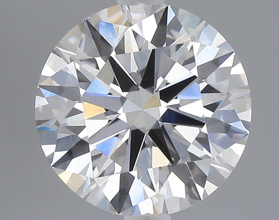 2.55 carat round lab grown diamond F color VS1 clarity