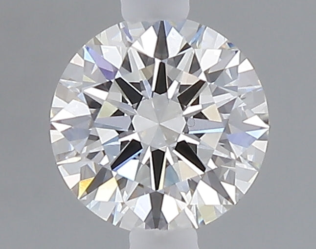 1.01 carat round lab grown diamond F color VVS2 clarity