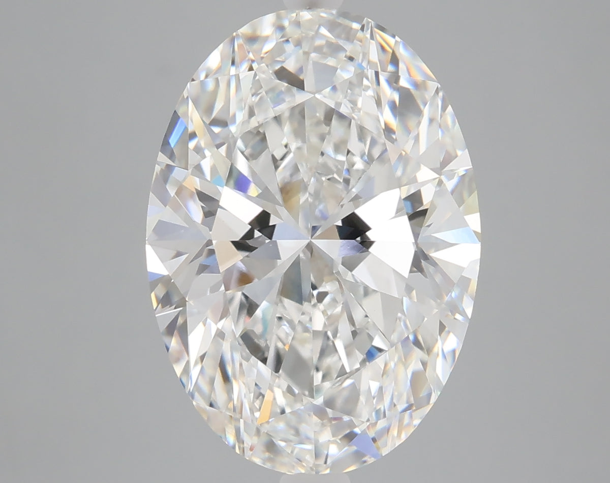 7.00 carat oval lab grown diamond E color VVS2 clarity