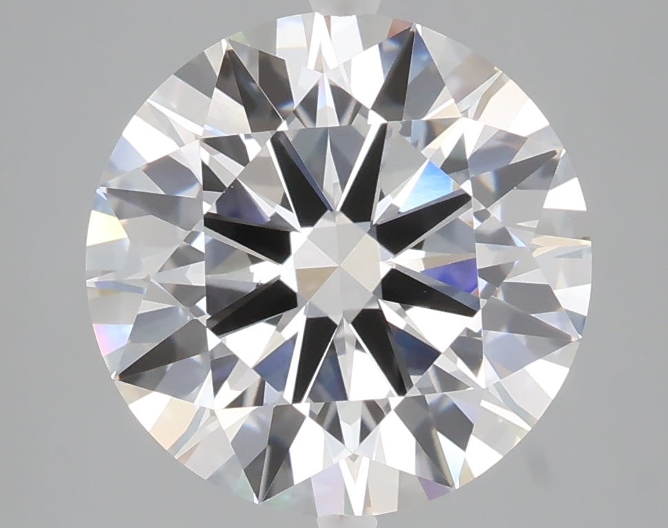 5.01 carat round lab grown diamond F color VS1 clarity