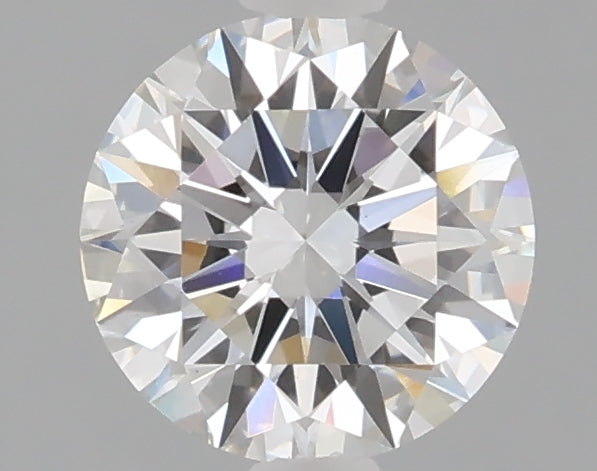 1.21 carat round lab grown diamond D color VS1 clarity
