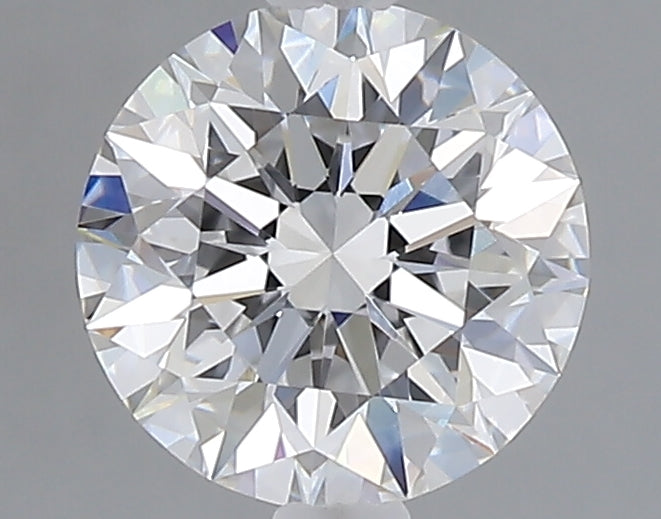 1.57 carat round lab grown diamond D color VVS2 clarity