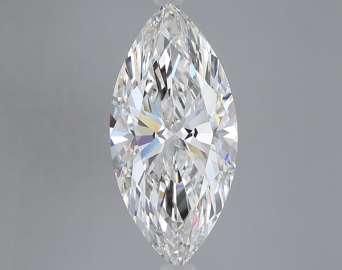 5.59 carat marquise lab grown diamond E color VVS2 clarity