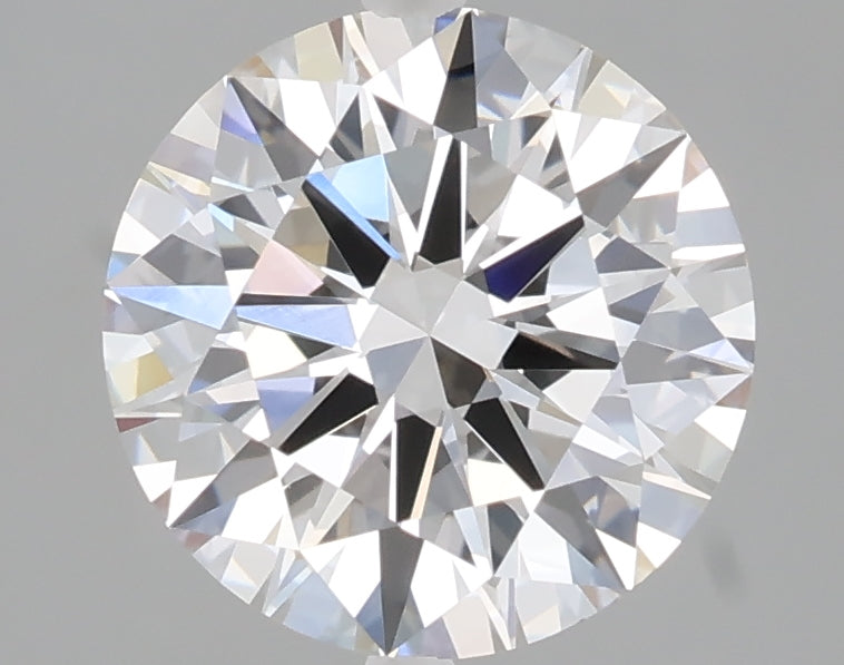 2.56 carat round lab grown diamond E color VVS2 clarity