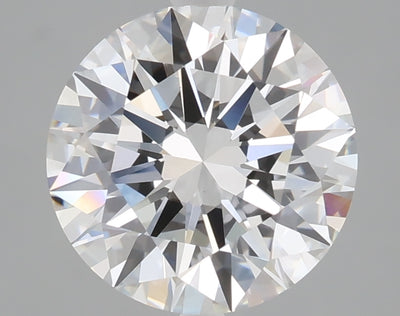 3.21 carat round lab grown diamond E color VVS2 clarity