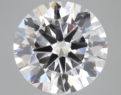 7.00 carat round lab grown diamond F color VVS2 clarity