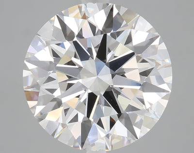 4.60 carat round lab grown diamond E color VS1 clarity