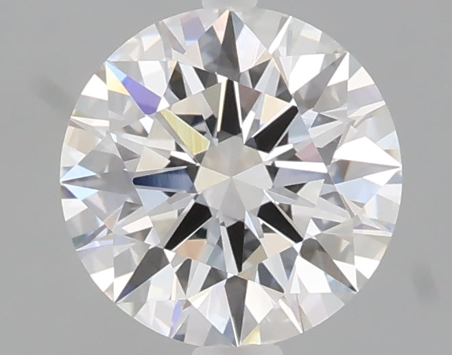 1.56 carat round lab grown diamond E color VVS2 clarity