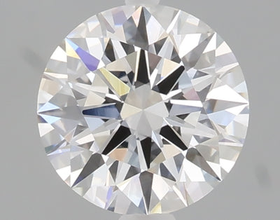 1.56 carat round lab grown diamond E color VVS2 clarity