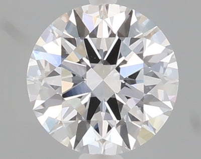 1.08 carat round lab grown diamond D color VVS2 clarity