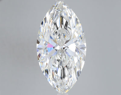 9.10 carat marquise lab grown diamond F color VVS2 clarity