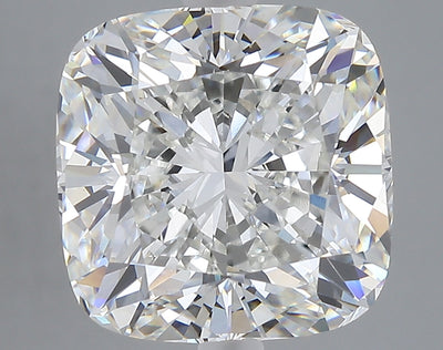 7.40 carat cushion lab grown diamond F color VVS2 clarity