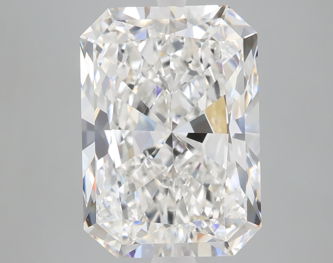 6.00 carat radiant lab grown diamond F color VVS2 clarity