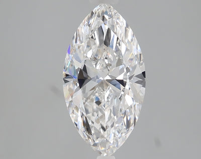 2.01 carat marquise lab grown diamond E color VS1 clarity