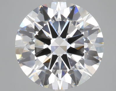 7.00 carat round lab grown diamond F color VVS2 clarity