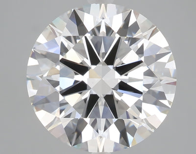 5.06 carat round lab grown diamond E color VVS2 clarity