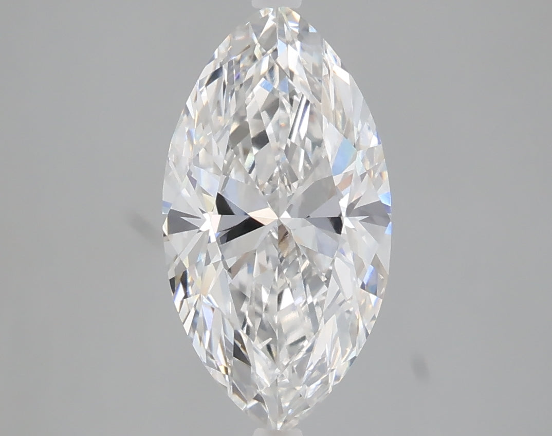 2.03 carat marquise lab grown diamond E color VS1 clarity