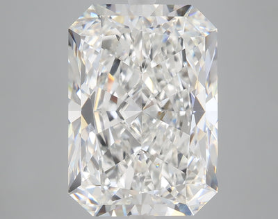 9.06 carat radiant lab grown diamond E color VVS2 clarity