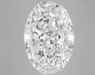 9.05 carat oval lab grown diamond E color VVS2 clarity