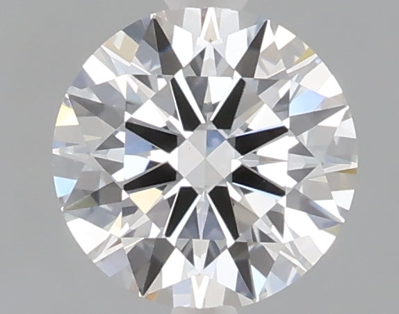 1.06 carat round lab grown diamond D color VVS2 clarity