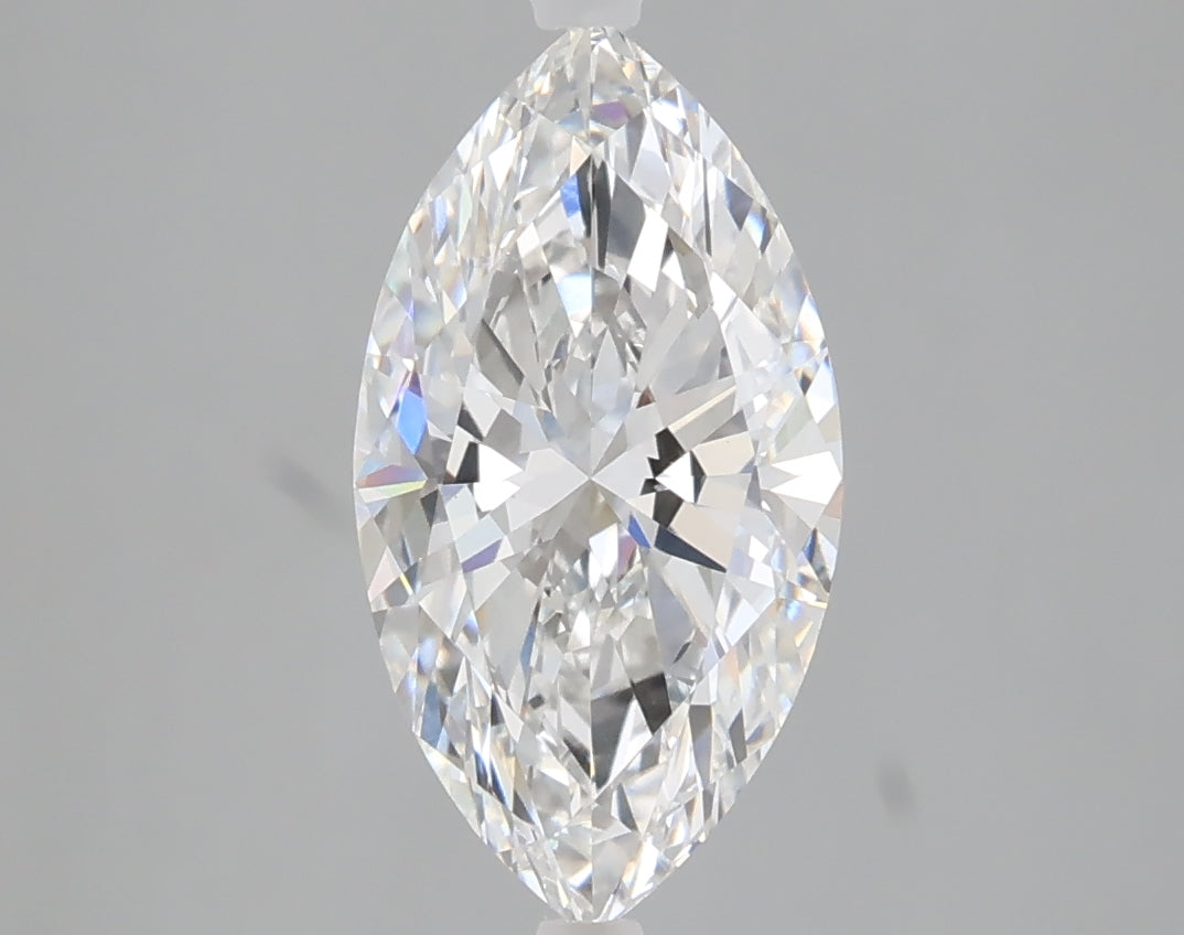 2.02 carat marquise lab grown diamond E color VVS2 clarity