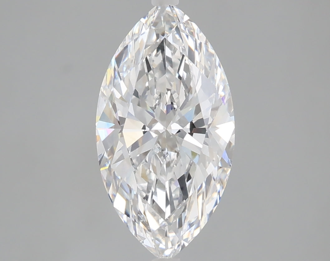 2.04 carat marquise lab grown diamond E color VS1 clarity