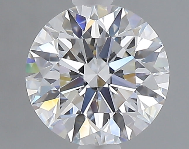 1.35 carat round lab grown diamond E color VVS2 clarity