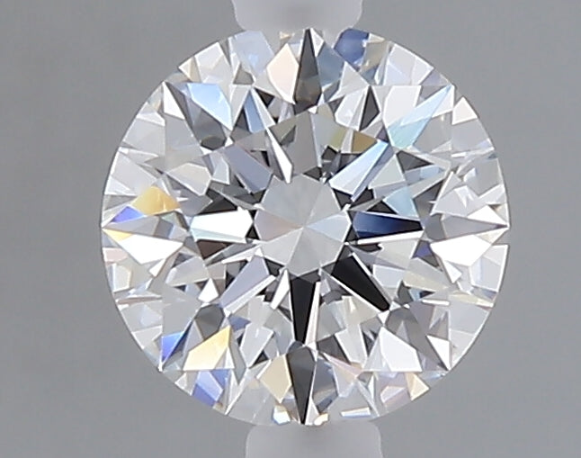1.06 carat round lab grown diamond D color VVS2 clarity