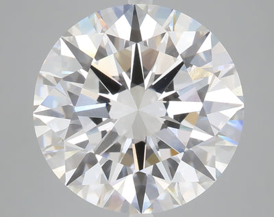 7.05 carat round lab grown diamond E color VVS2 clarity