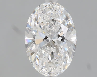 1.09 carat oval lab grown diamond D color VVS2 clarity