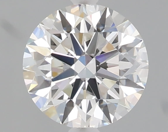1.06 carat round lab grown diamond E color VVS2 clarity