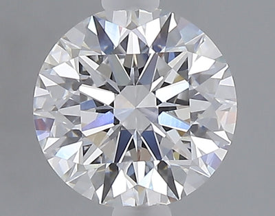 1.51 carat round lab grown diamond D color VVS2 clarity