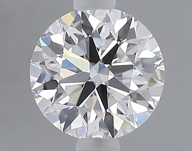 1.09 carat round lab grown diamond D color VVS2 clarity