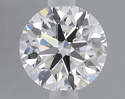 1.09 carat round lab grown diamond D color VVS2 clarity
