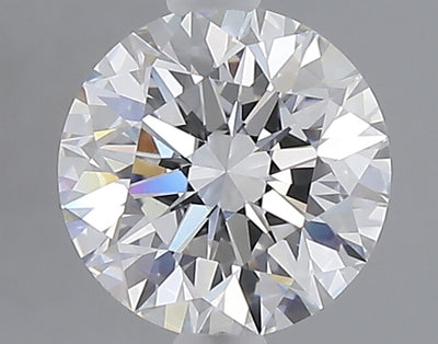 1.50 carat round lab grown diamond E color VVS2 clarity
