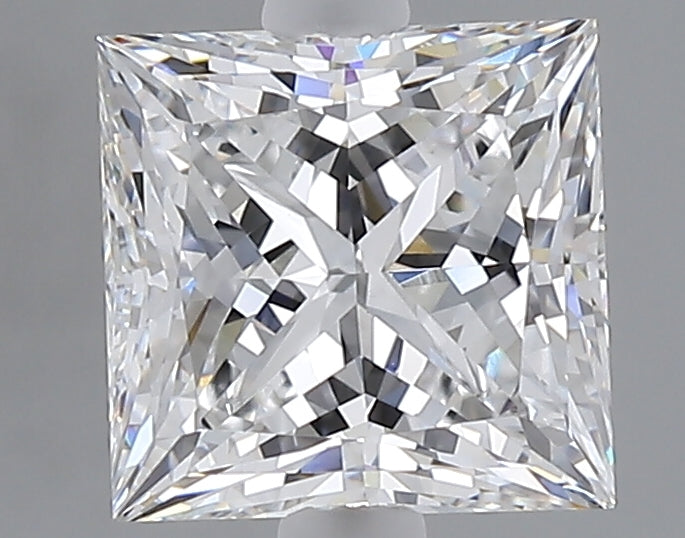 2.27 carat princess lab grown diamond D color VVS2 clarity